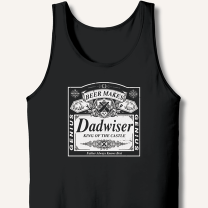Beer Makes Dad Wiser Tank - Sip & Shirt