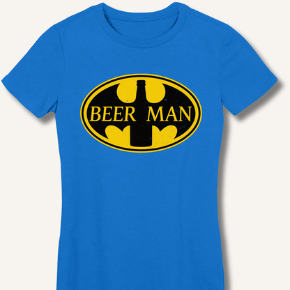 Beer Man Fitted T-Shirt - Sip & Shirt