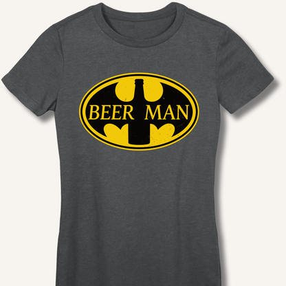 Beer Man Fitted T-Shirt - Sip & Shirt