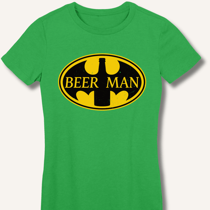 Beer Man Fitted T-Shirt - Sip & Shirt