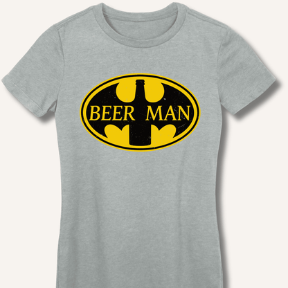 Beer Man Fitted T-Shirt - Sip & Shirt