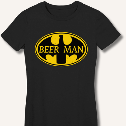 Beer Man Fitted T-Shirt - Sip & Shirt