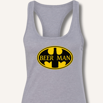 Beer Man Racerback Tank - Sip & Shirt