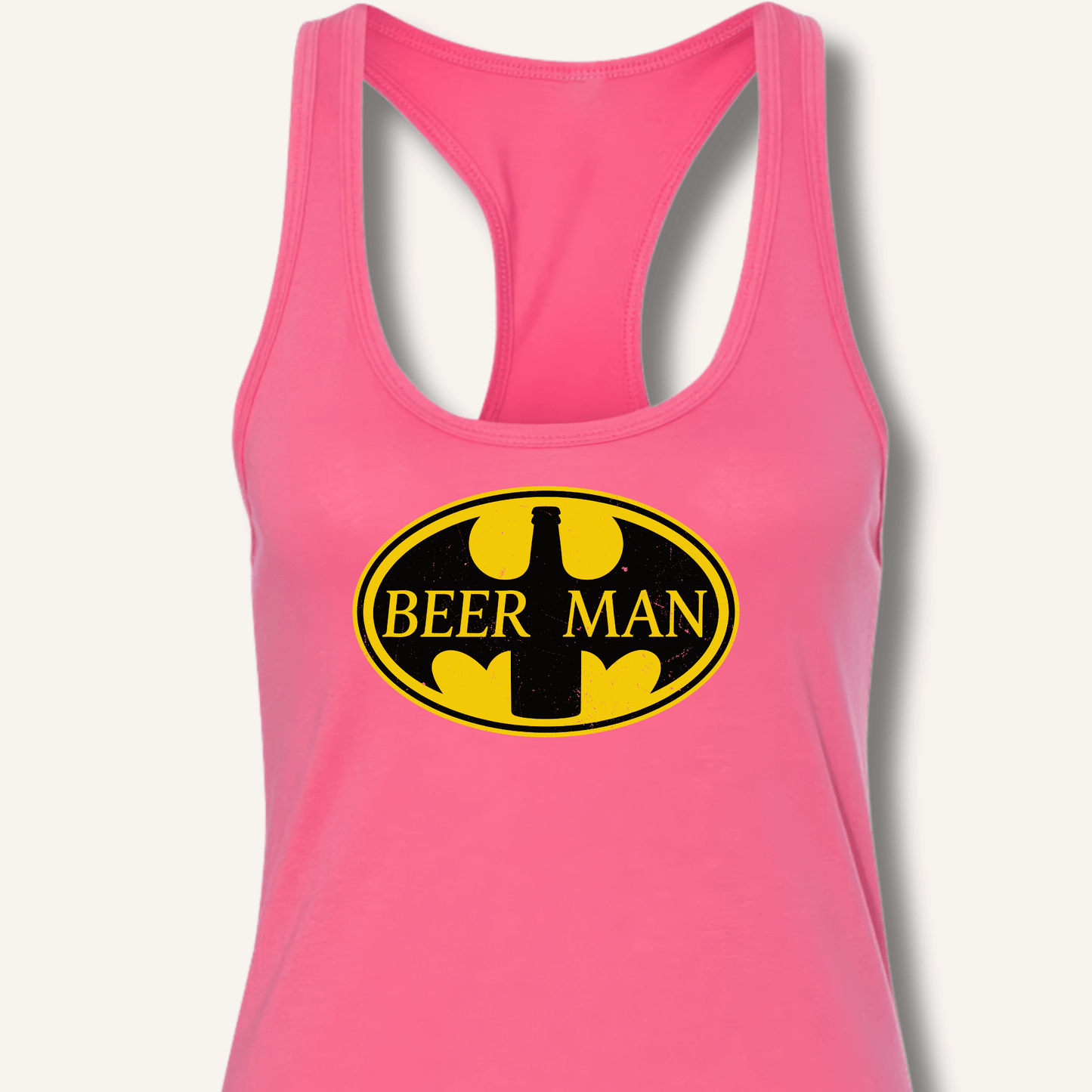 Beer Man Racerback Tank - Sip & Shirt