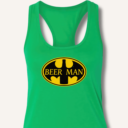 Beer Man Racerback Tank - Sip & Shirt