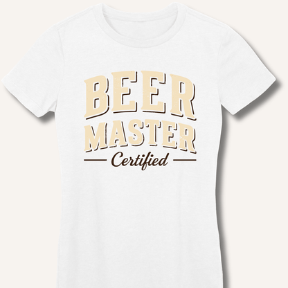 Beer Master Fitted T-Shirt - Sip & Shirt