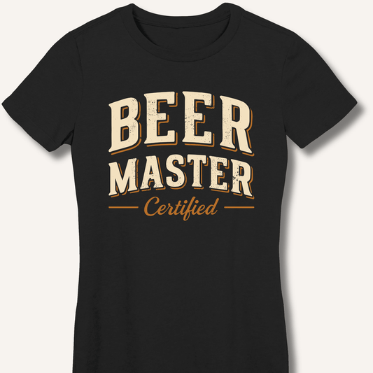 Beer Master Fitted T-Shirt - Sip & Shirt