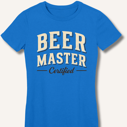 Beer Master Fitted T-Shirt - Sip & Shirt