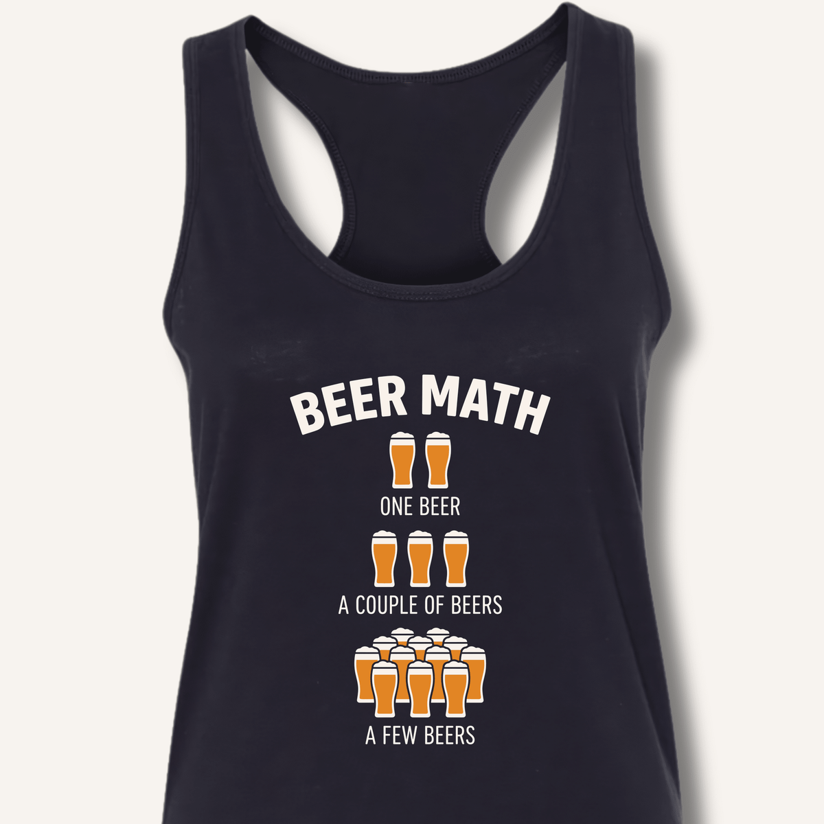 Beer Math Racerback Tank - Sip & Shirt