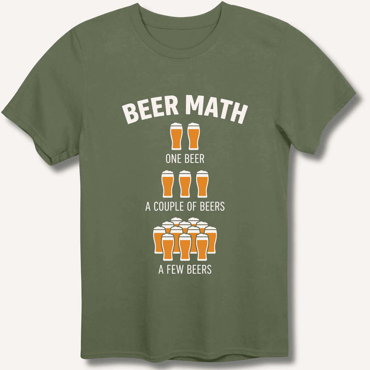Beer Math T-Shirt - Sip & Shirt
