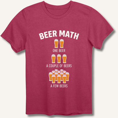 Beer Math T-Shirt - Sip & Shirt