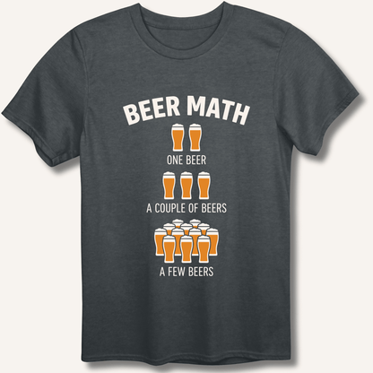Beer Math T-Shirt - Sip & Shirt