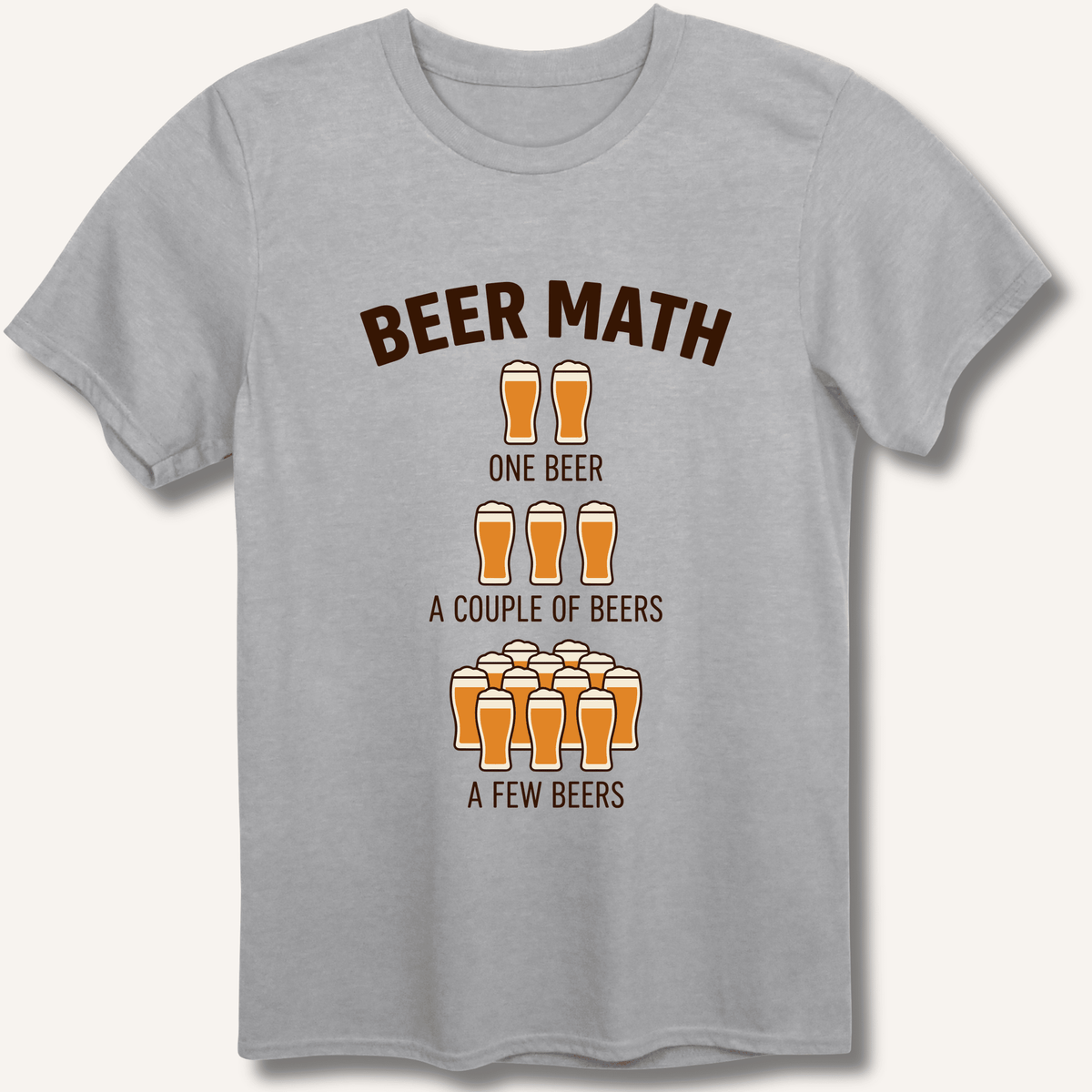 Beer Math T-Shirt - Sip & Shirt
