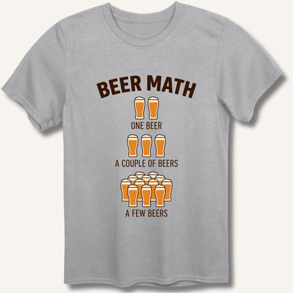 Beer Math T-Shirt - Sip & Shirt