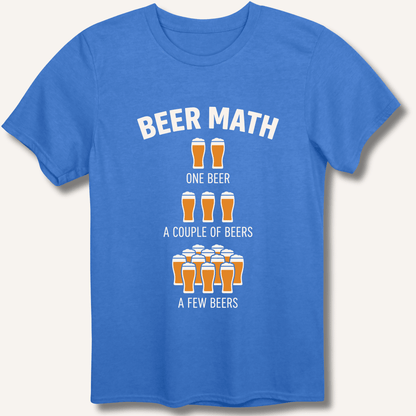 Beer Math T-Shirt - Sip & Shirt
