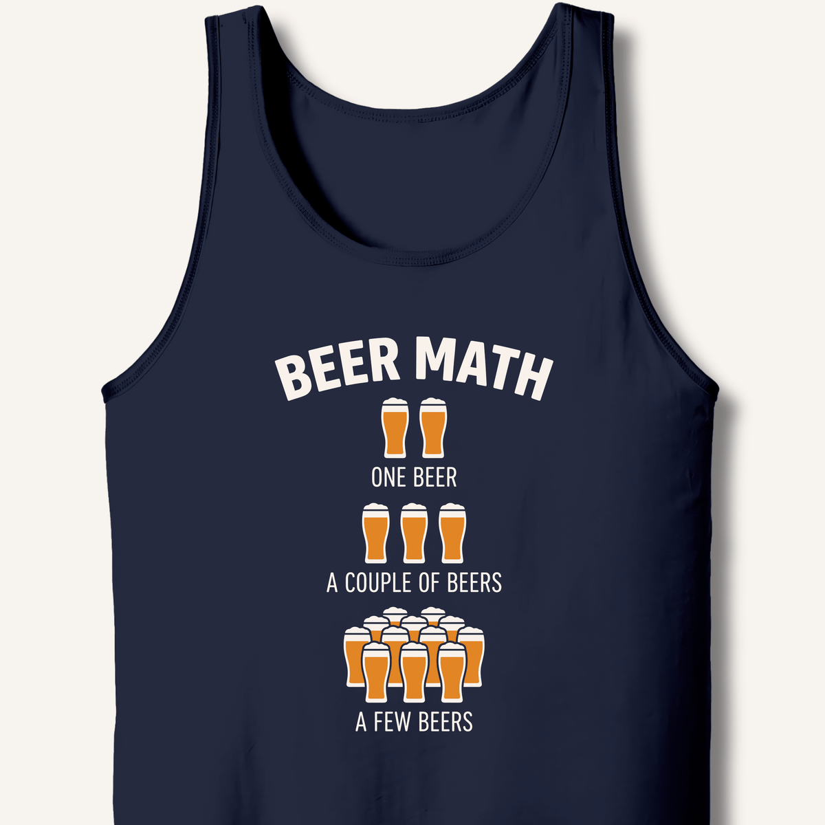 Beer Math Tank - Sip & Shirt
