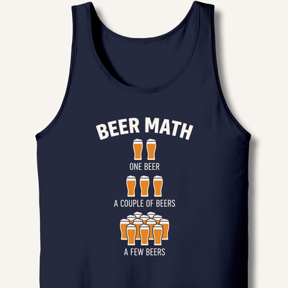 Beer Math Tank - Sip & Shirt