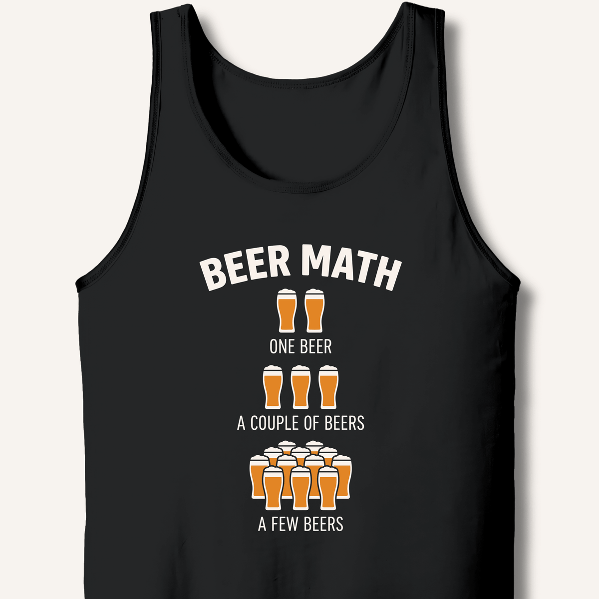 Beer Math Tank - Sip & Shirt