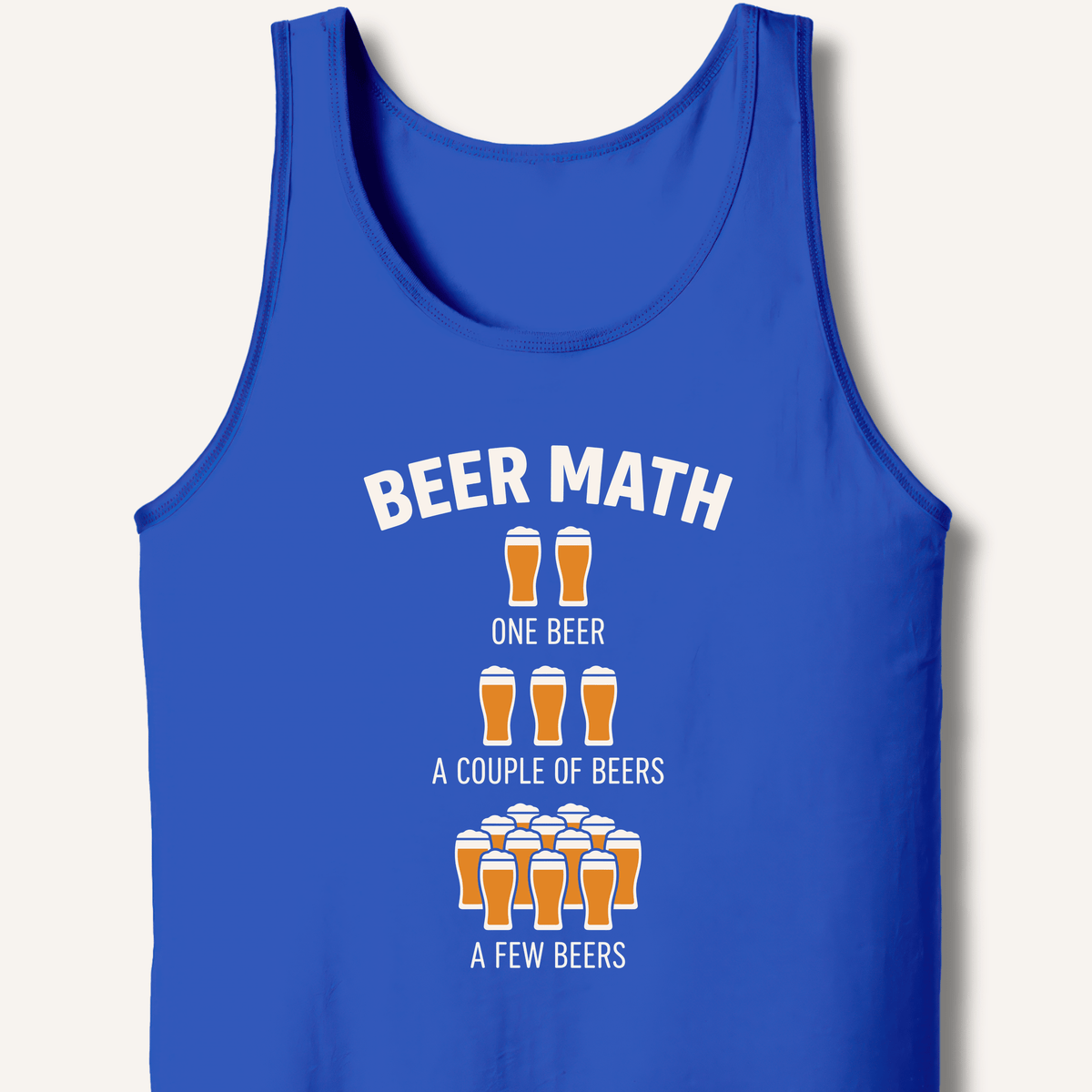 Beer Math Tank - Sip & Shirt
