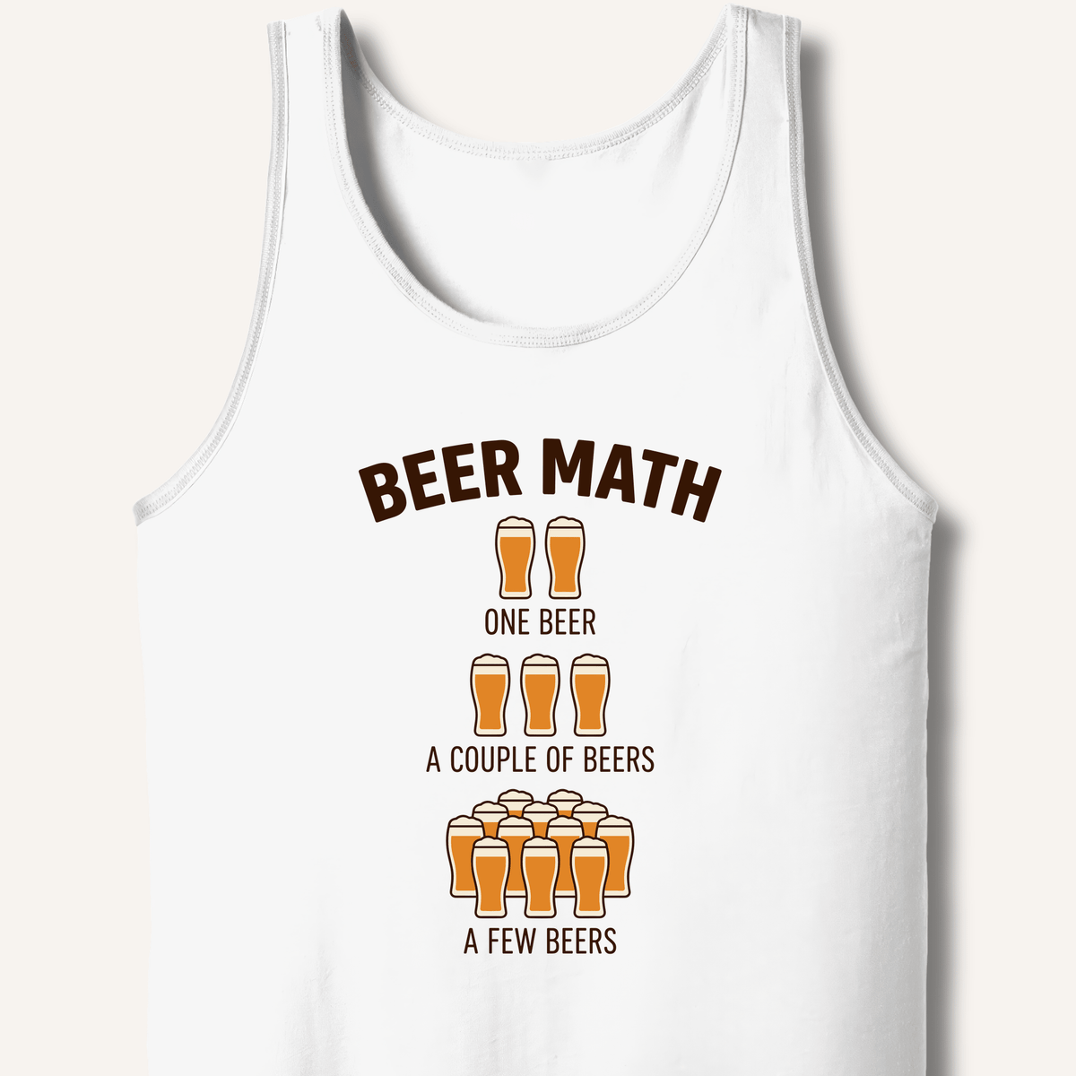 Beer Math Tank - Sip & Shirt