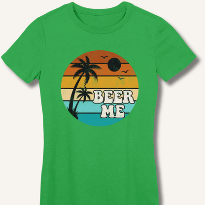 Beer Me Fitted T-Shirt - Sip & Shirt