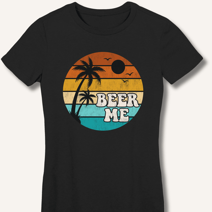 Beer Me Fitted T-Shirt - Sip & Shirt