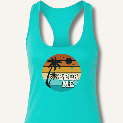 Beer Me Racerback Tank - Sip & Shirt