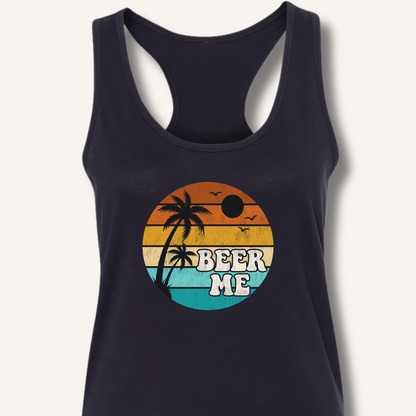 Beer Me Racerback Tank - Sip & Shirt