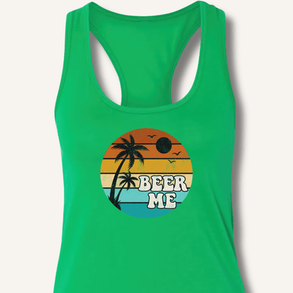 Beer Me Racerback Tank - Sip & Shirt