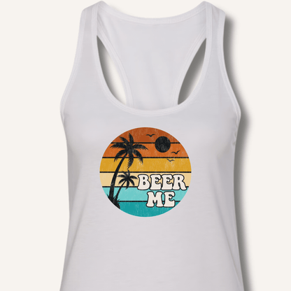 Beer Me Racerback Tank - Sip & Shirt