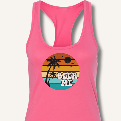Beer Me Racerback Tank - Sip & Shirt