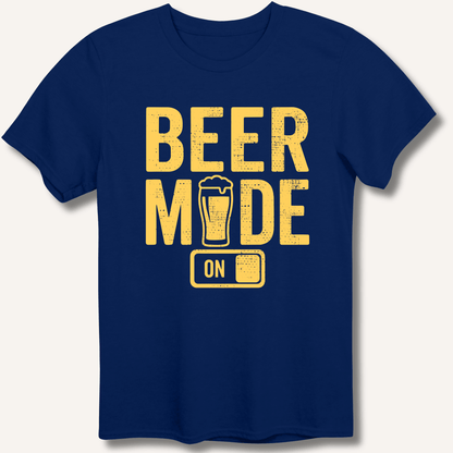 Beer Mode On T-Shirt - Sip & Shirt