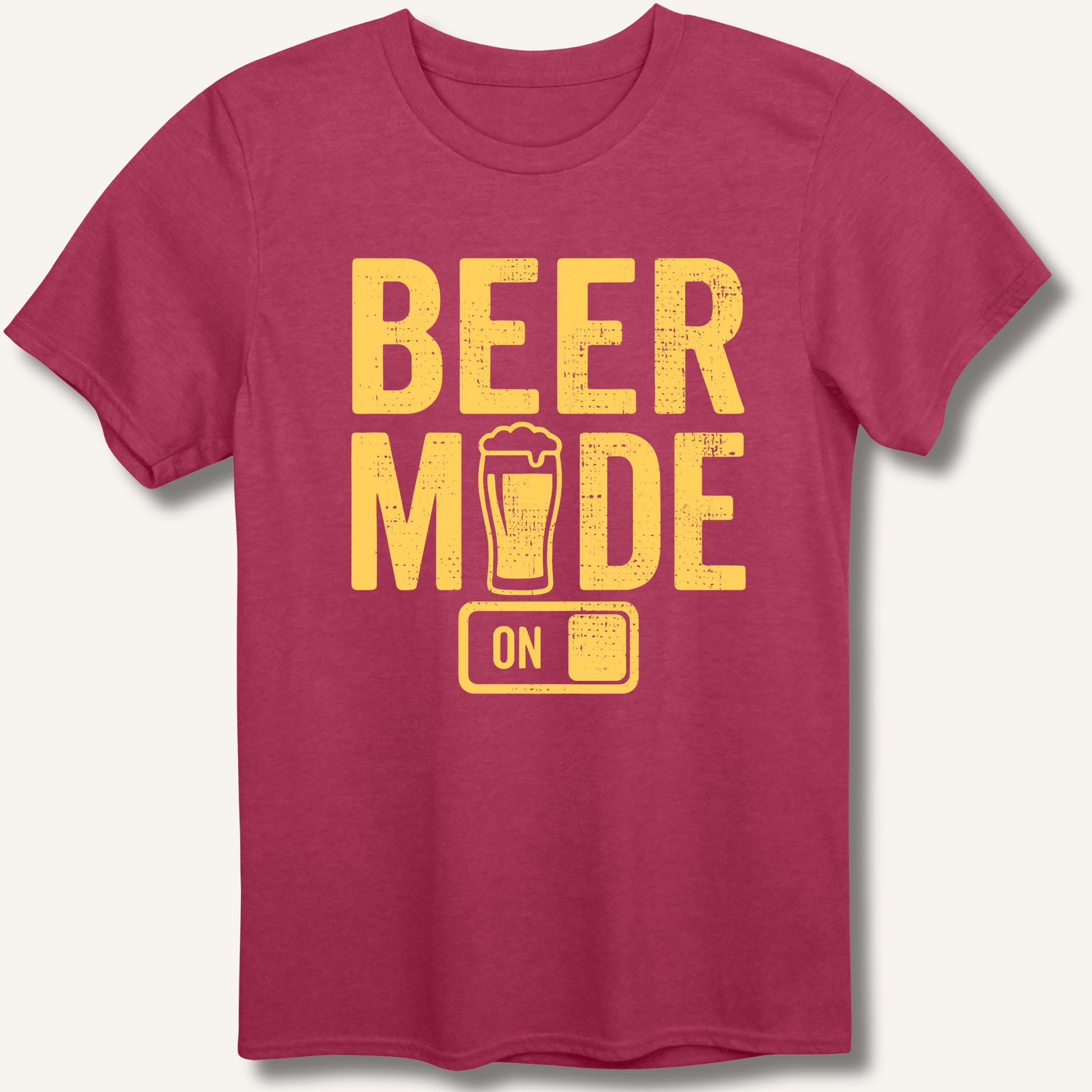 Beer Mode On T-Shirt - Sip & Shirt