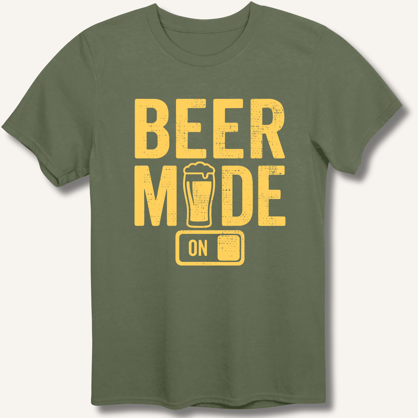 Beer Mode On T-Shirt - Sip & Shirt