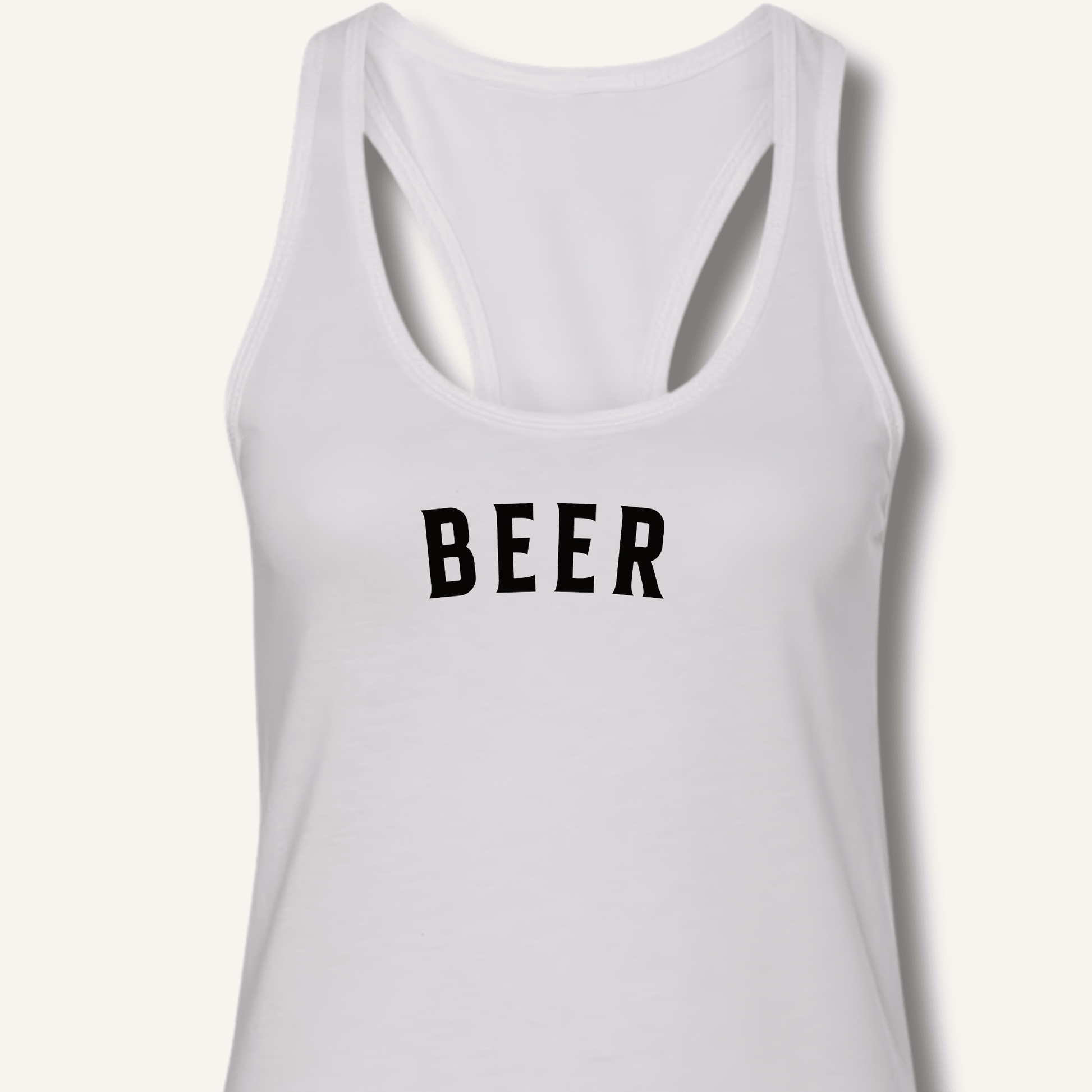 BEER Racerback Tank - Sip & Shirt