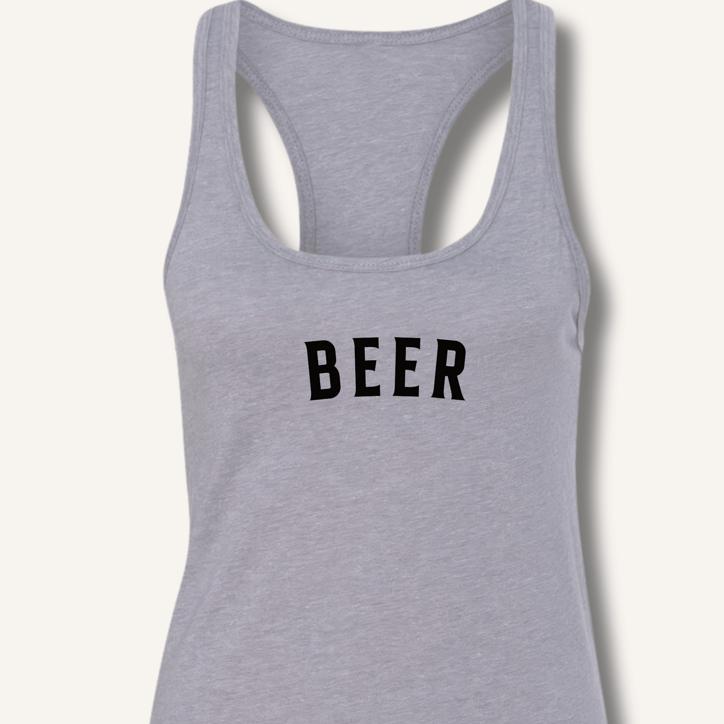 BEER Racerback Tank - Sip & Shirt