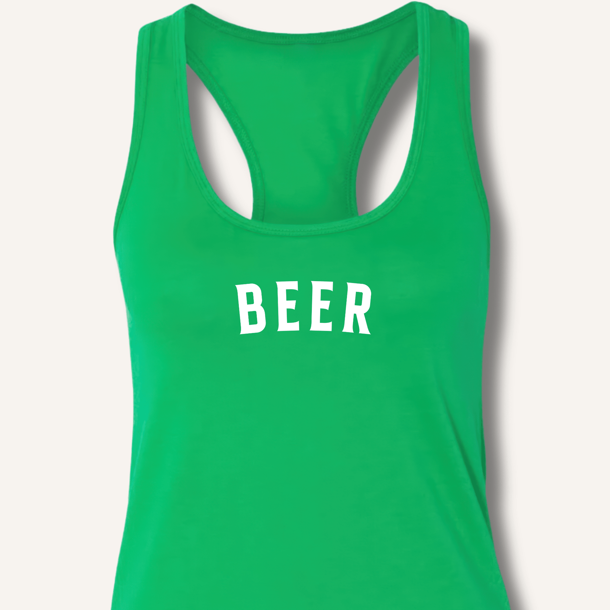 BEER Racerback Tank - Sip & Shirt