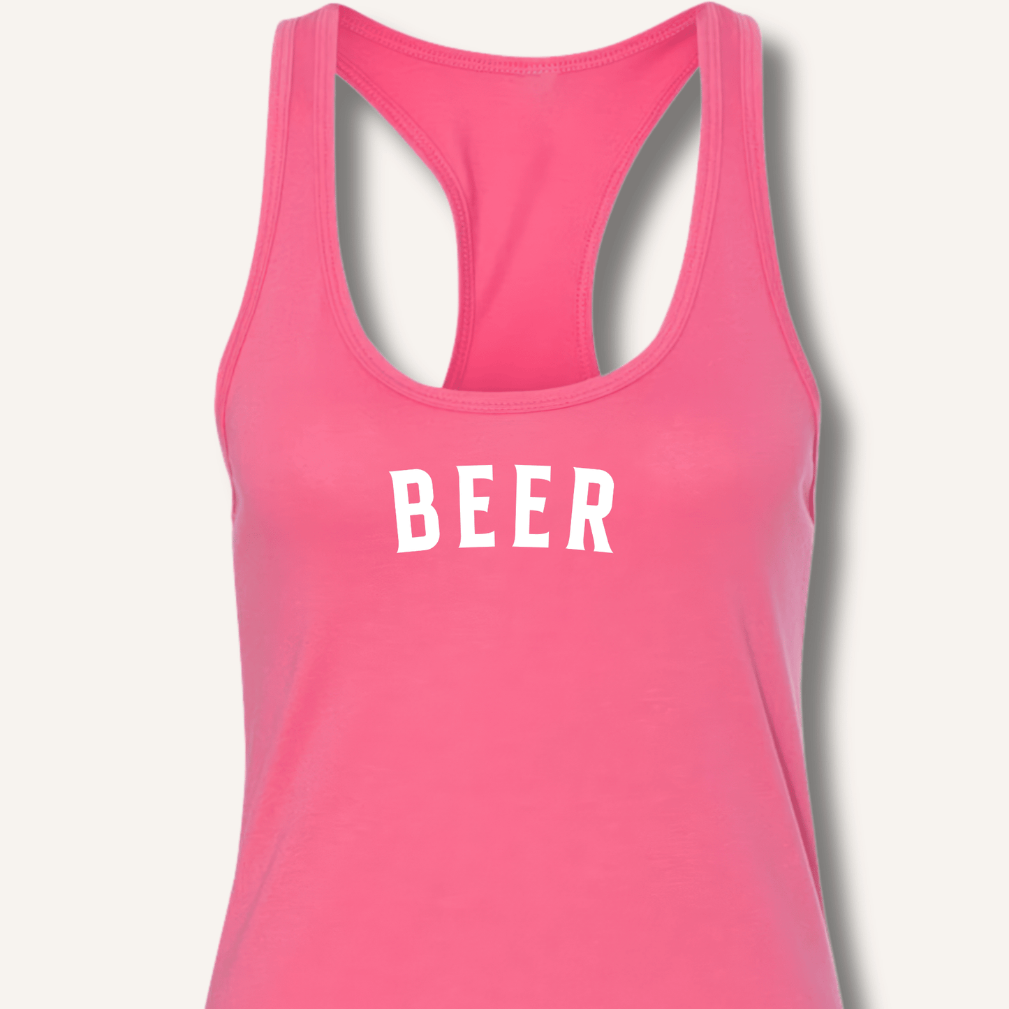 BEER Racerback Tank - Sip & Shirt