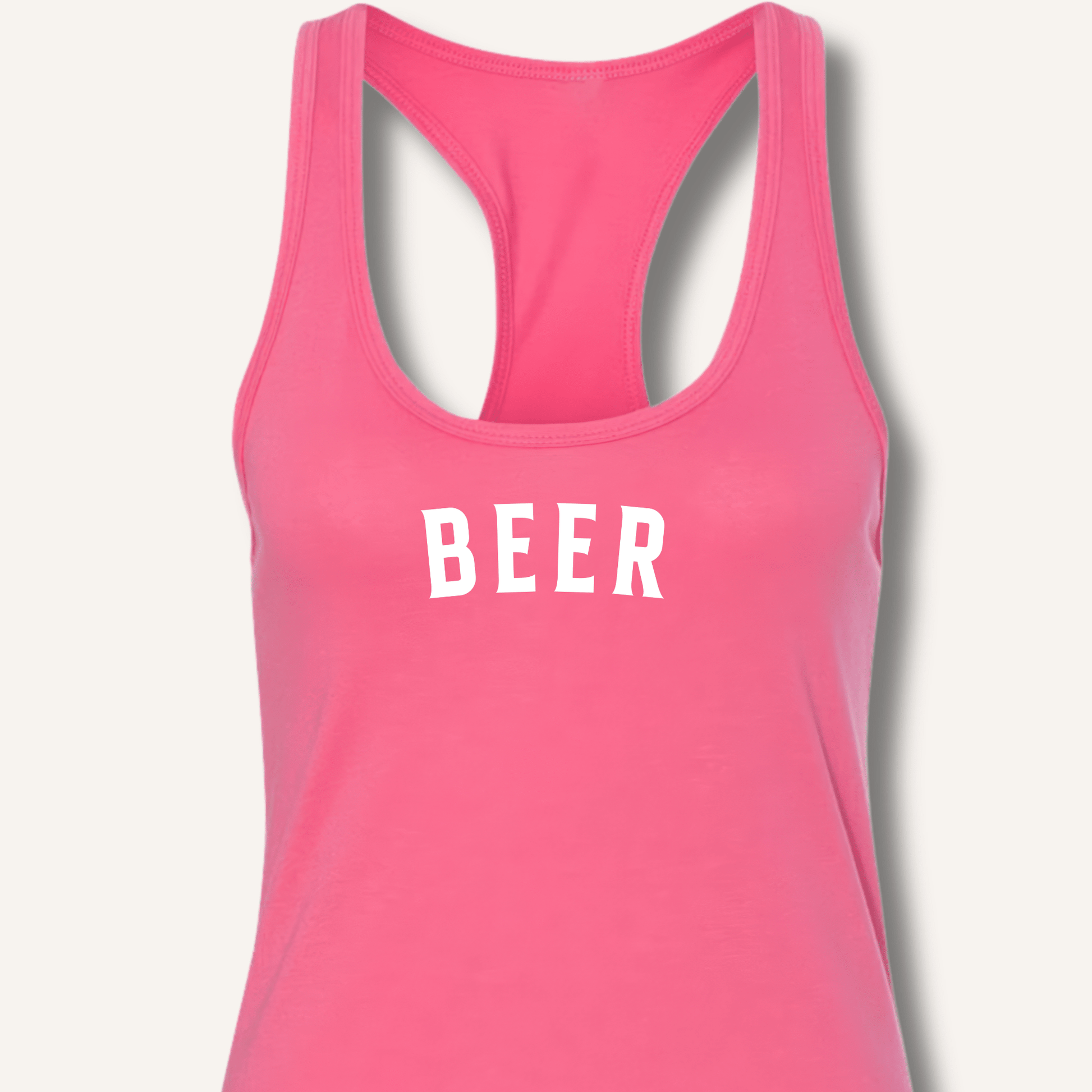 BEER Racerback Tank - Sip & Shirt