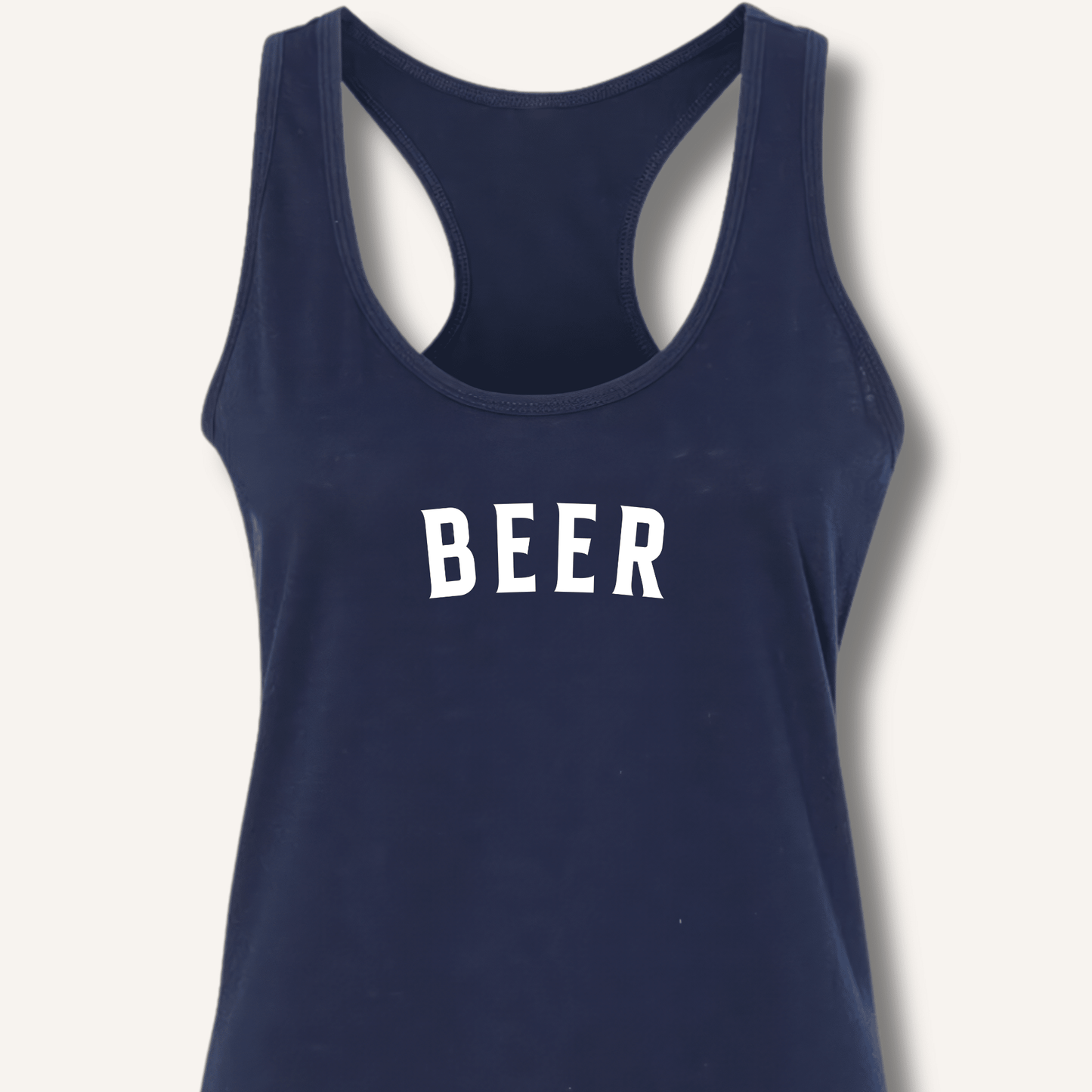 BEER Racerback Tank - Sip & Shirt