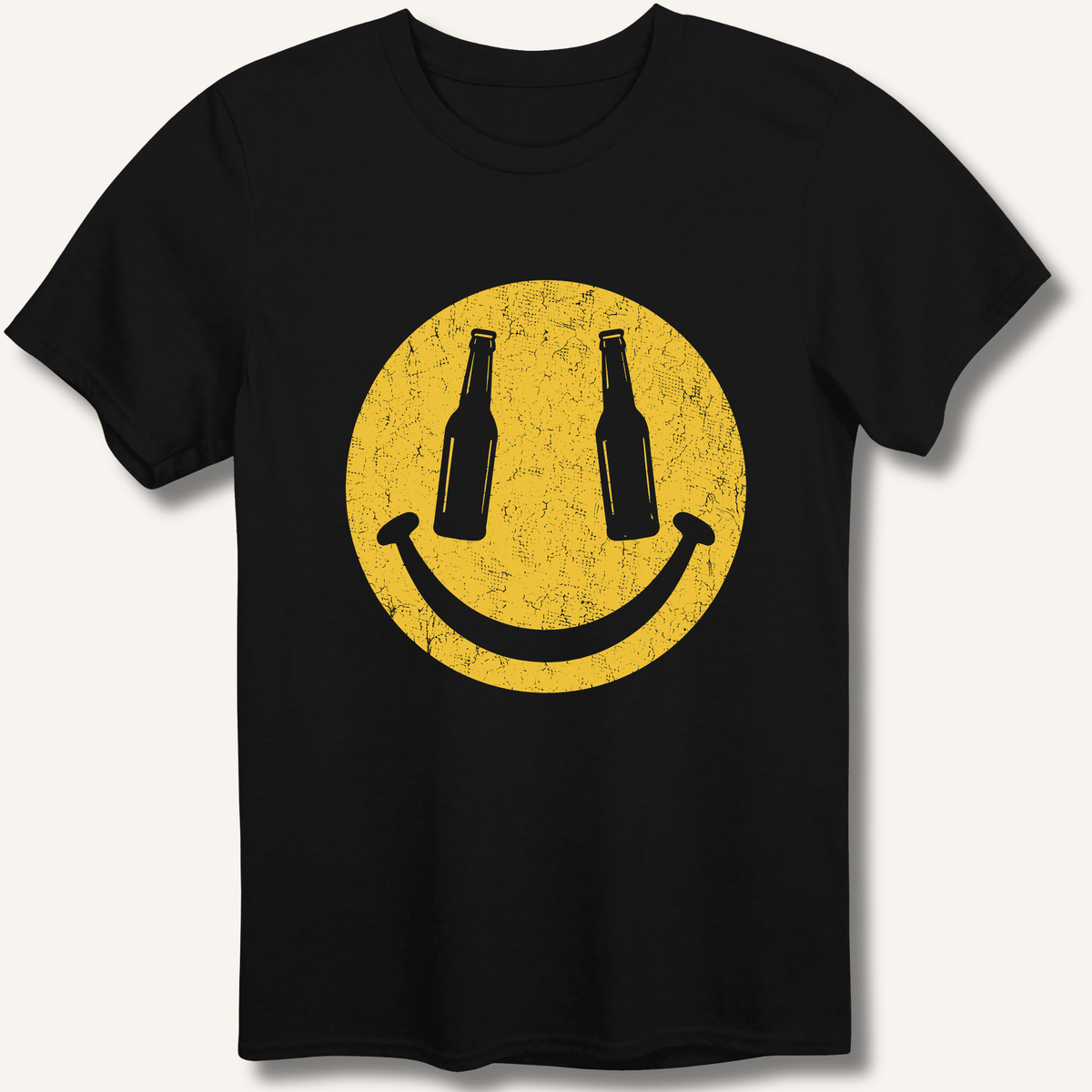 Beer Smiley T-Shirt - Sip & Shirt