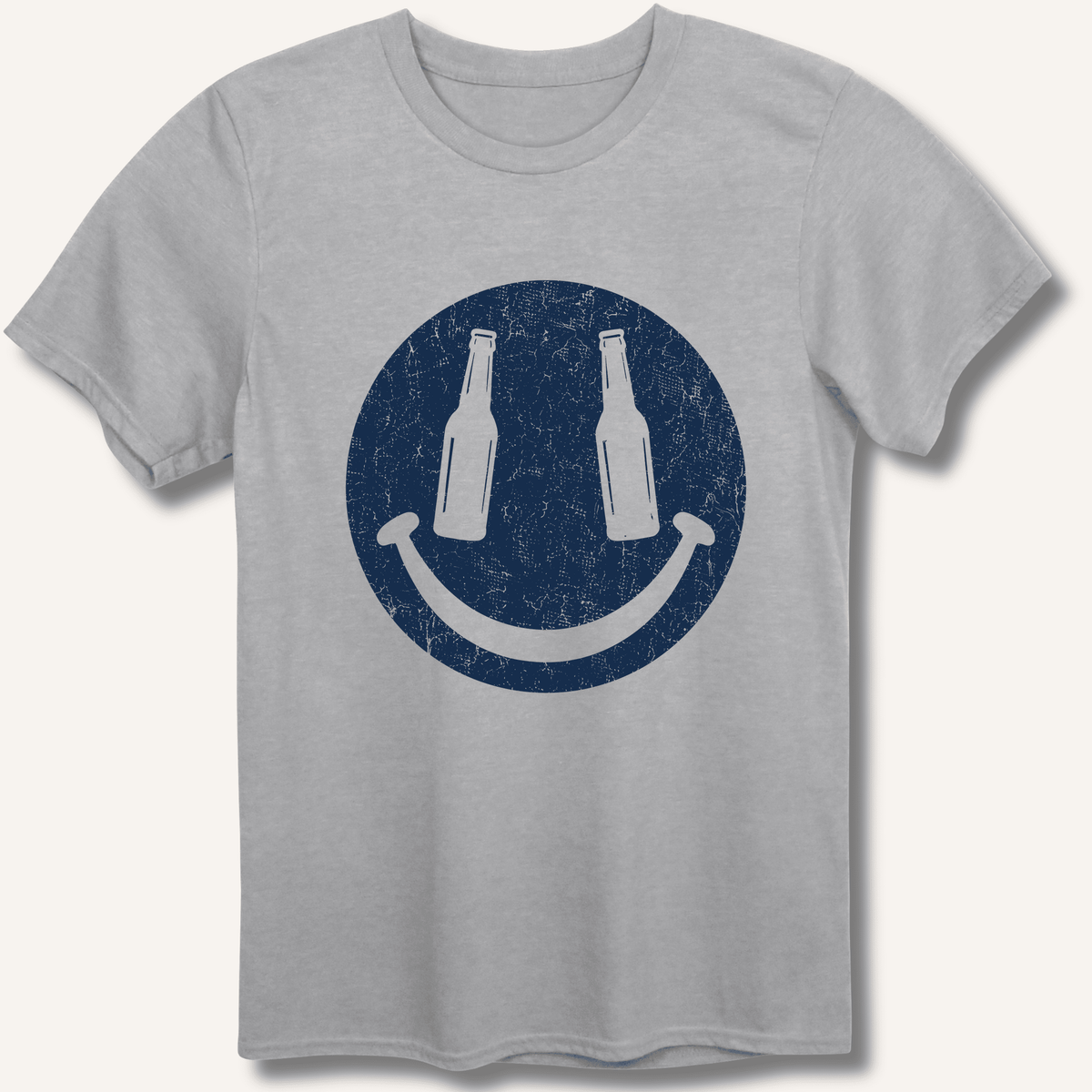 Beer Smiley T-Shirt - Sip & Shirt