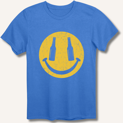 Beer Smiley T-Shirt - Sip & Shirt