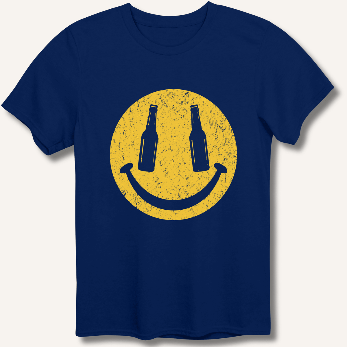 Beer Smiley T-Shirt - Sip & Shirt