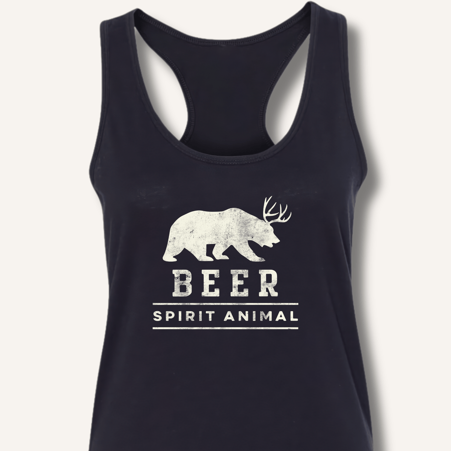 Beer Spirit Animal Racerback Tank - Sip & Shirt