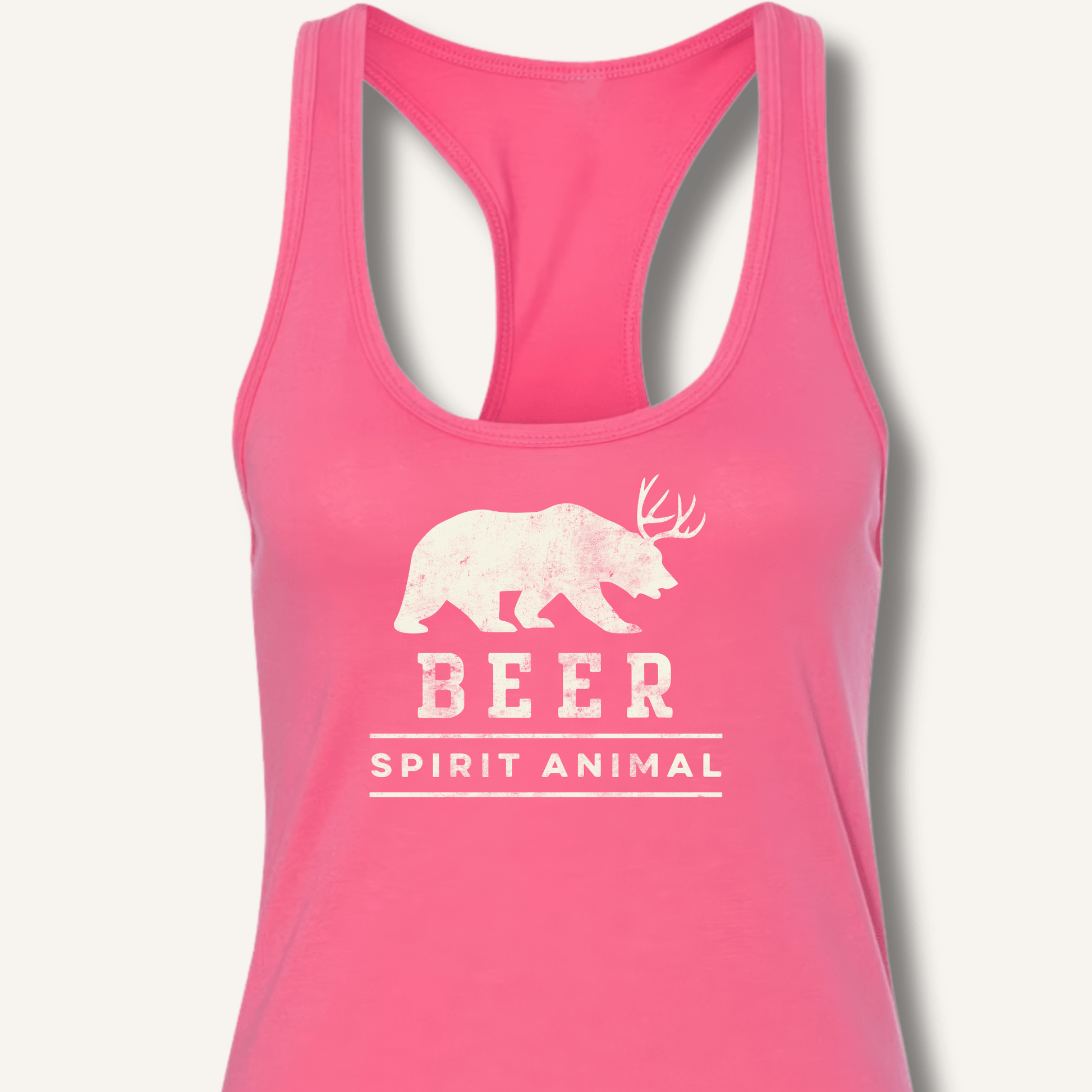 Beer Spirit Animal Racerback Tank - Sip & Shirt