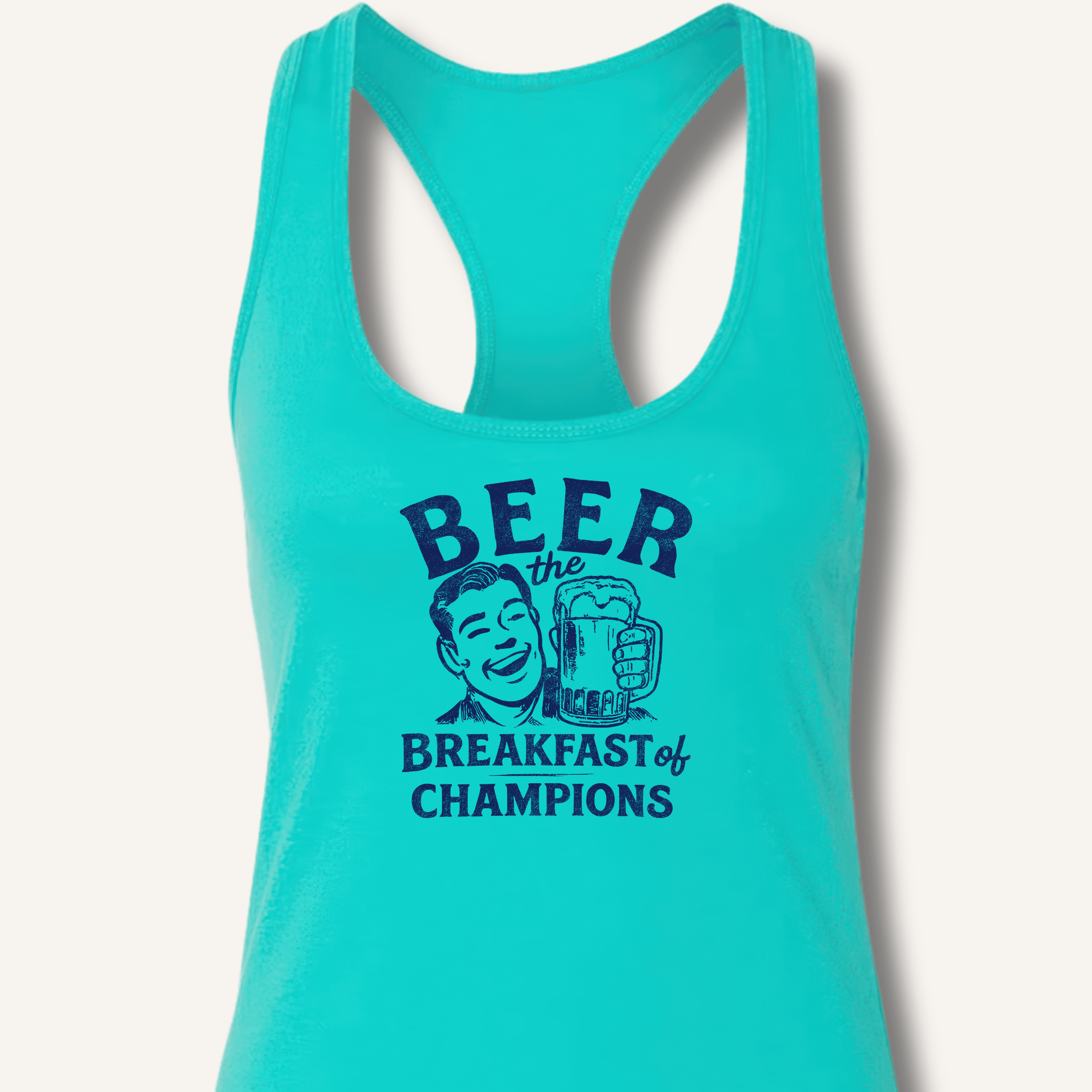 Beer the Breakfast of Champions Racerback Tank - Sip & Shirt