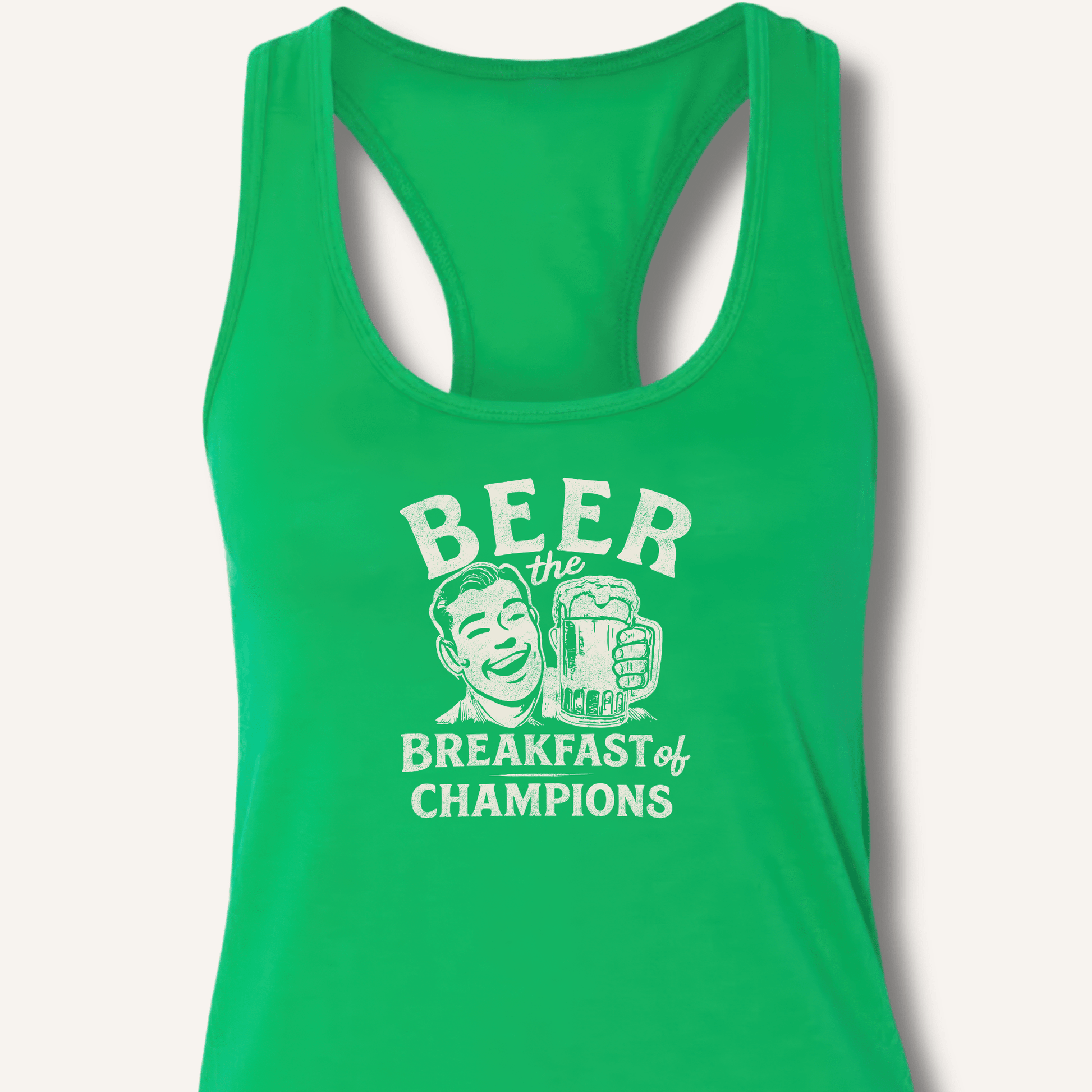 Beer the Breakfast of Champions Racerback Tank - Sip & Shirt