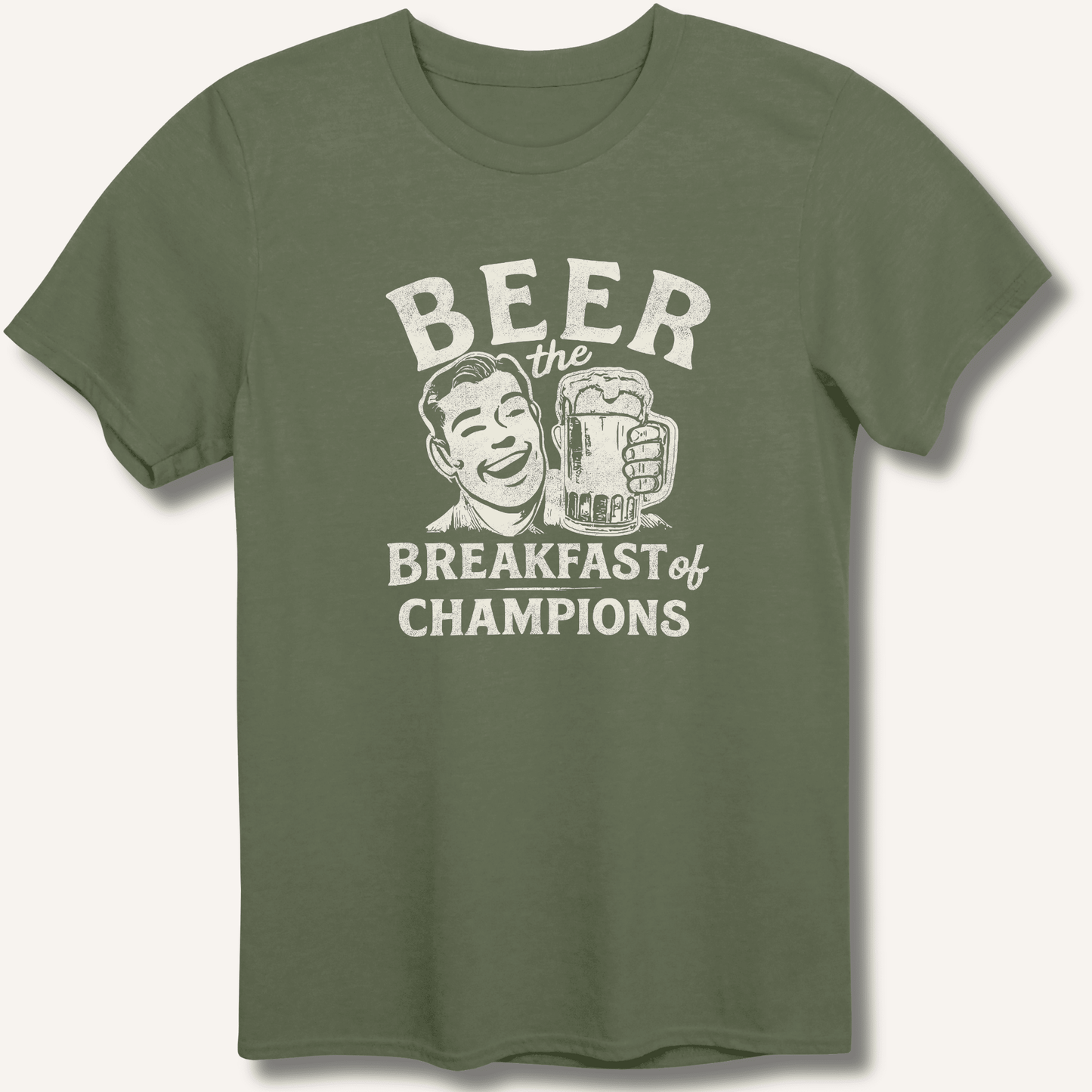Beer the Breakfast of Champions T-Shirt - Sip & Shirt