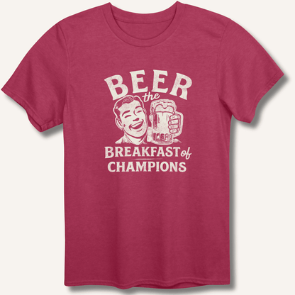 Beer the Breakfast of Champions T-Shirt - Sip & Shirt